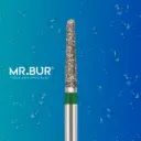 FG DIAMOND TAPER ROUND END (BLACK)