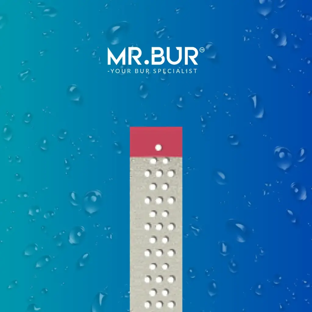 DIAMOND STRIP SERRATED EDGE DOUBLE SIDE 0.12MM