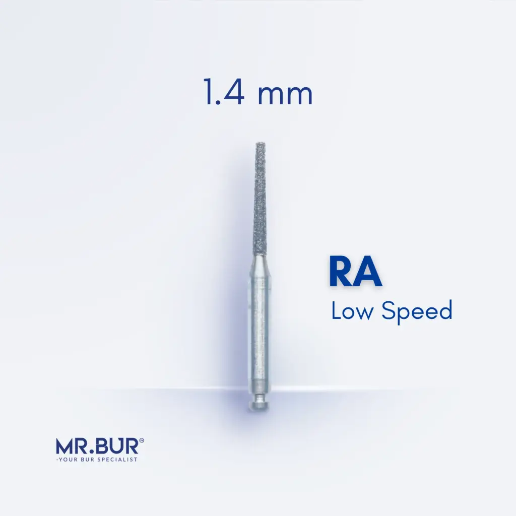 RA DIAMONDS BUR TAPER - FLAT END