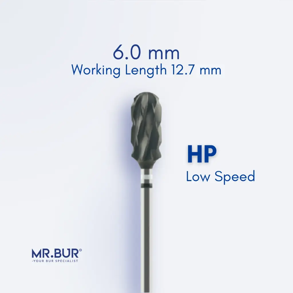 TC BUR FOR CVD COATING - CROSS CUT SUPER COARSE