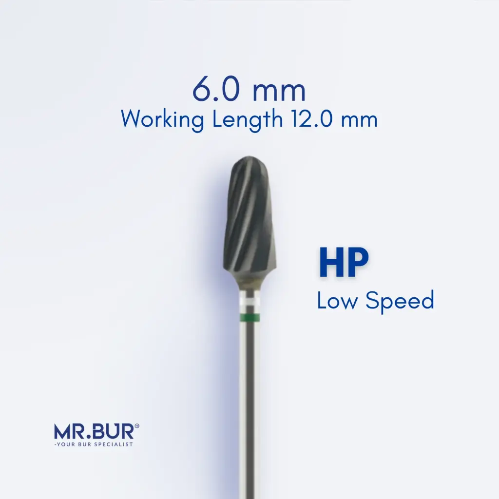 TC BUR FOR CVD COATING - PLAIN CUT COARSE