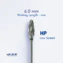 TUNGSTEN CARBIDE BURS-PLAIN CUT SUPER COARSE