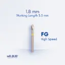 CF379F.314.018 FINISHING CARBIDE EGG