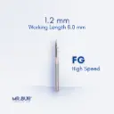 CF48L.314.012 FINISHING CARBIDE TORPEDO
