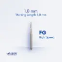 FG FLAT END TAPER CROSS CUT
