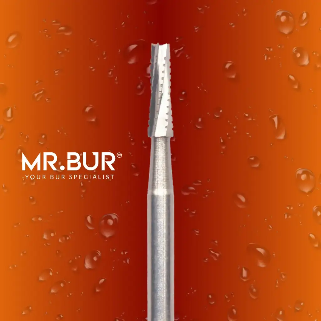 FG CARBIDE TAPER FLAT END