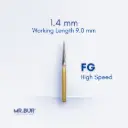 FINISHING CARBIDE TAPER FLAT END