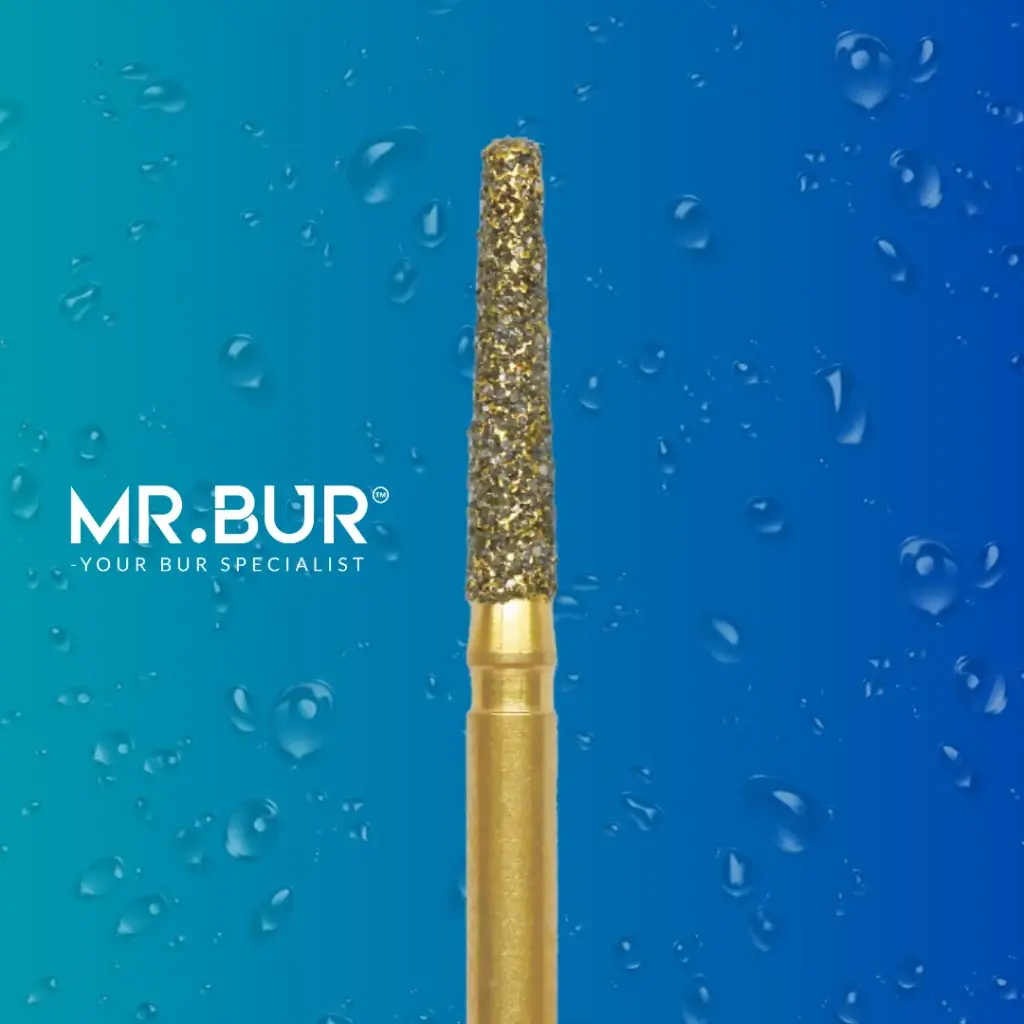 FG GOLD TAPER FLAT END