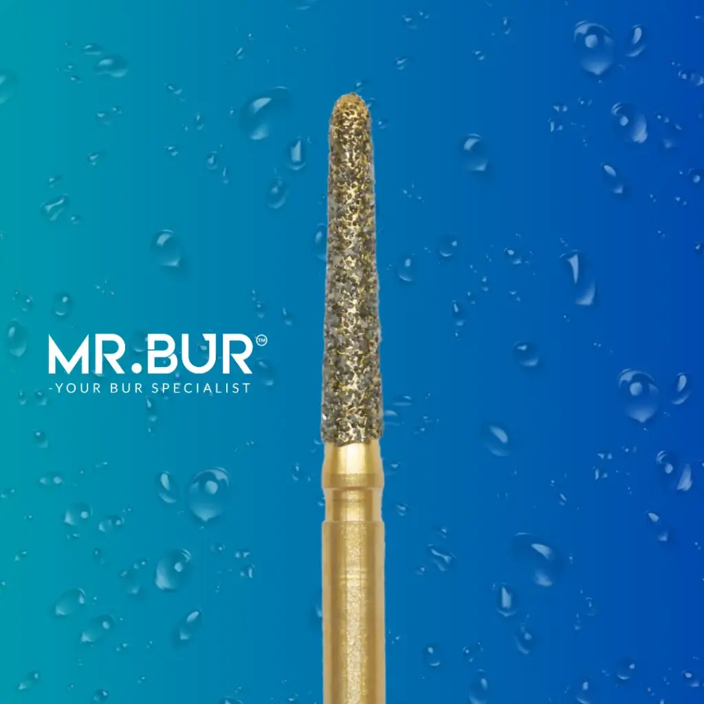 FG GOLD TAPER ROUND END