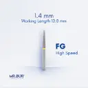 FG SUPER FINE MINI TAPER ROUND END