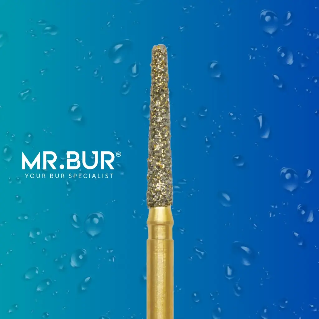 FG GOLD TAPER FLAT END