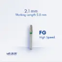 FG MINI TAPER FLAT END