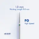 FG SURGICAL DIAMOND BUR 32MM