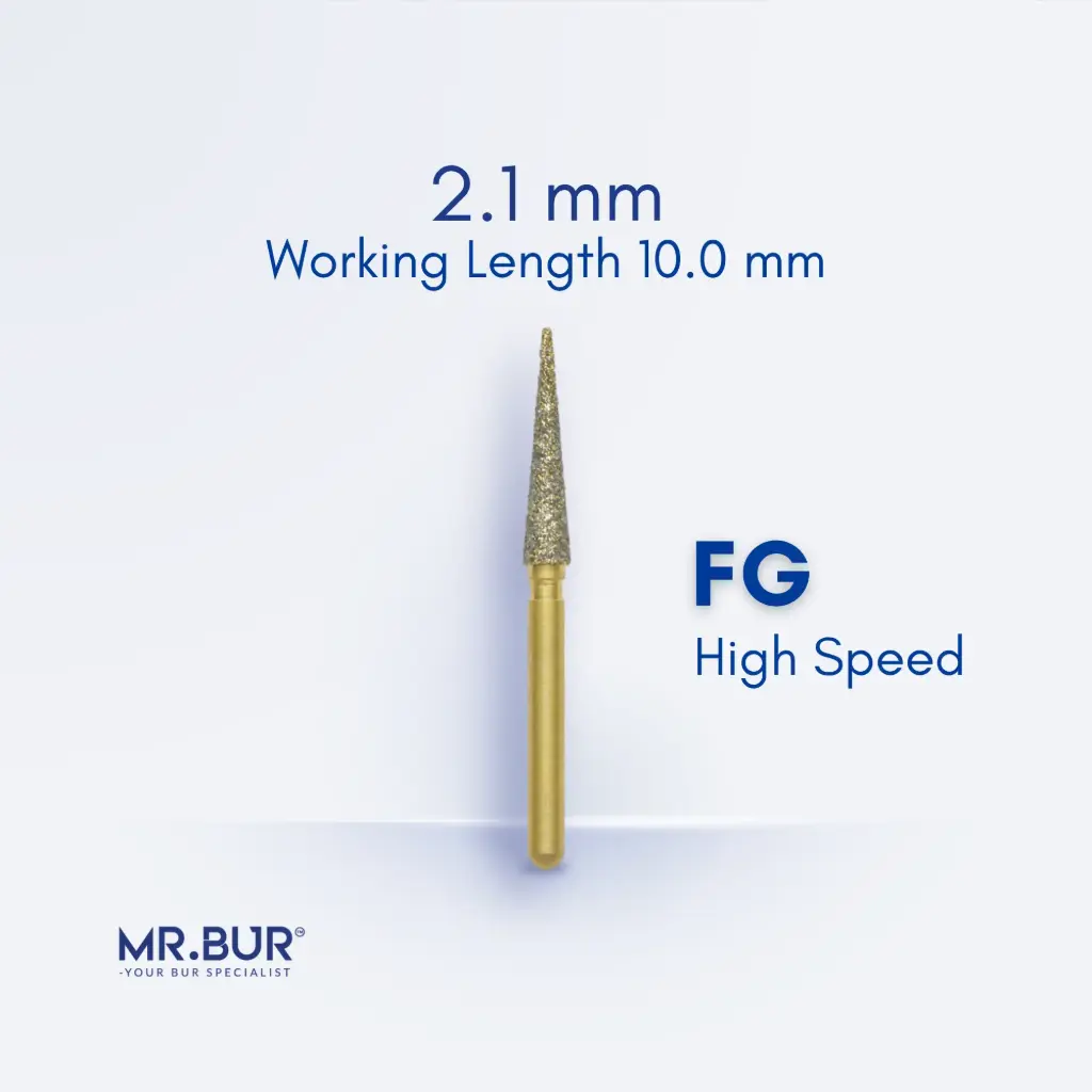 FG GOLD POINTED CONE