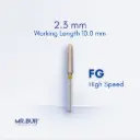 FG SUPER FINE TAPER ROUND END