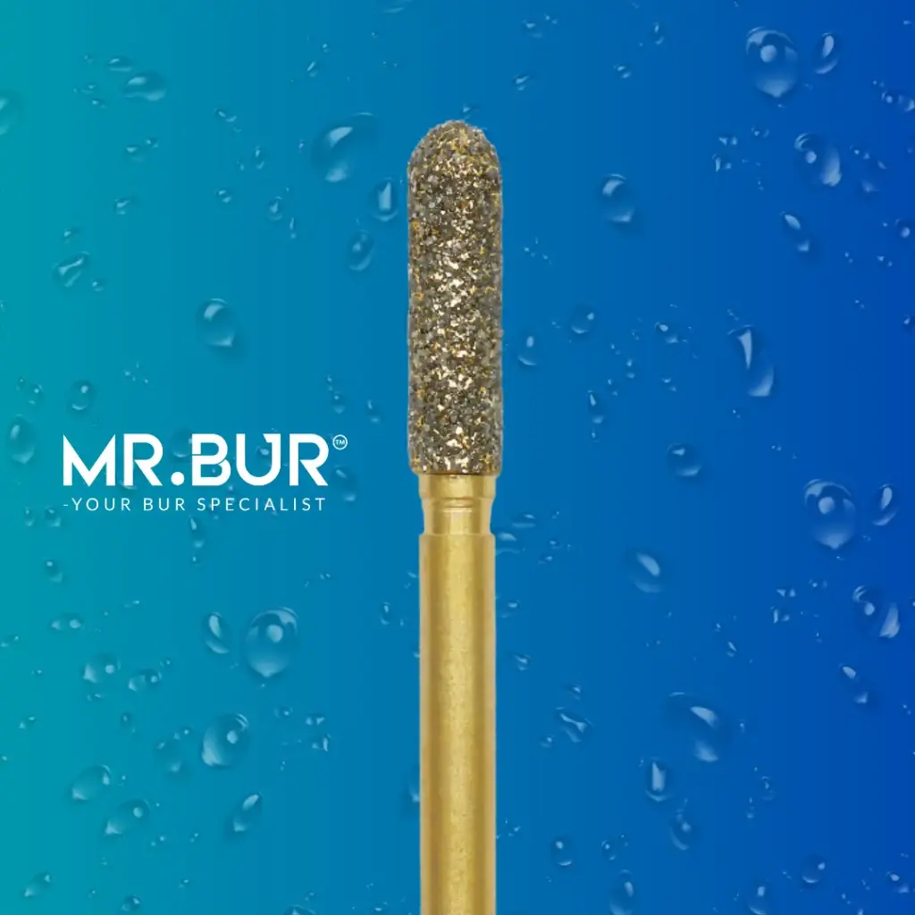 FG GOLD CYLINDER ROUND END