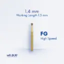 FG GOLD INVERTED CONE