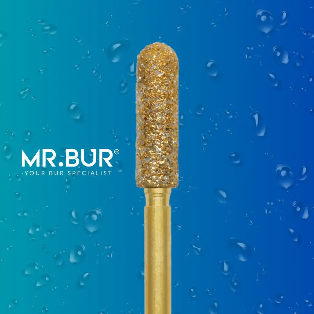 FG GOLD MINI CYLINDER ROUND END