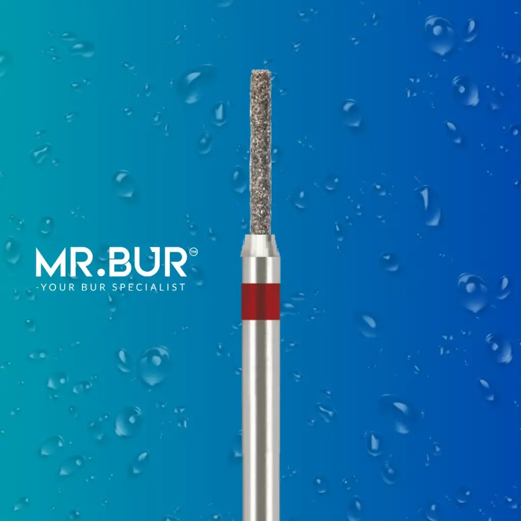 FG DIAMOND CYLINDER ROUNDED EDGE FINE