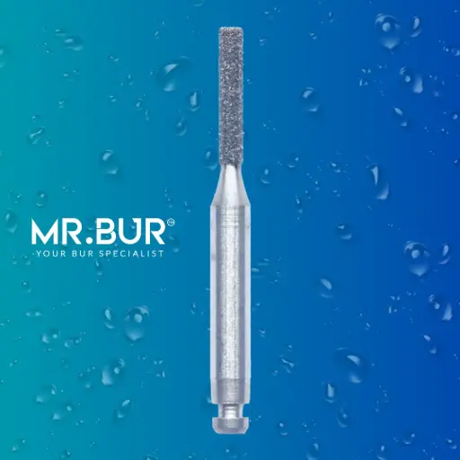 [R837/014] RA DIAMONDS BUR CYLINDER - FLAT END