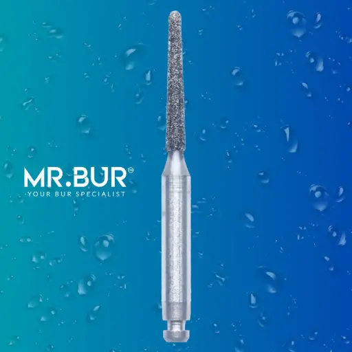 [R850/016] RA DIAMONDS BUR TAPER - ROUND END