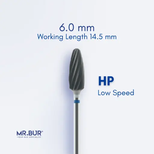 [TC108] TC BUR FOR CVD COATING - PLAIN CUT STANDARD