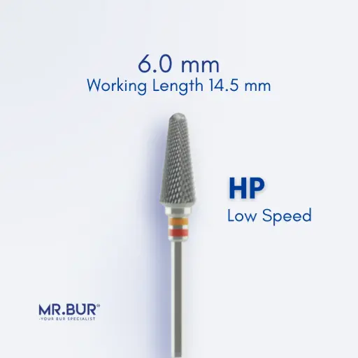 [TC119] TC BUR FOR ACRYLIC RESIN - CROSS CUT FINE
