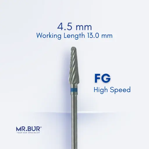 [TC8] TUNGSTEN CARBIDE BURS-MEDIUM PLAIN CUT