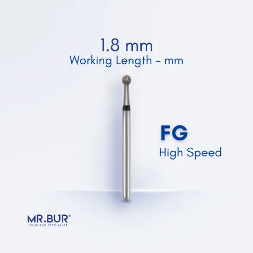 [25MM OS-D18] OS DIAMOND COOLING ROUND BUR